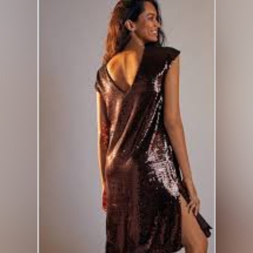 Anthropologie Maeve sequined dress size M NWT